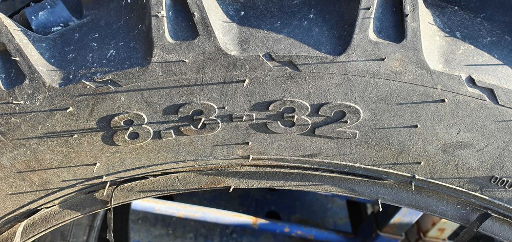 8.3-32 cauciucuri noi 8Pr diagonale pentru utilaje legumicole QAGM