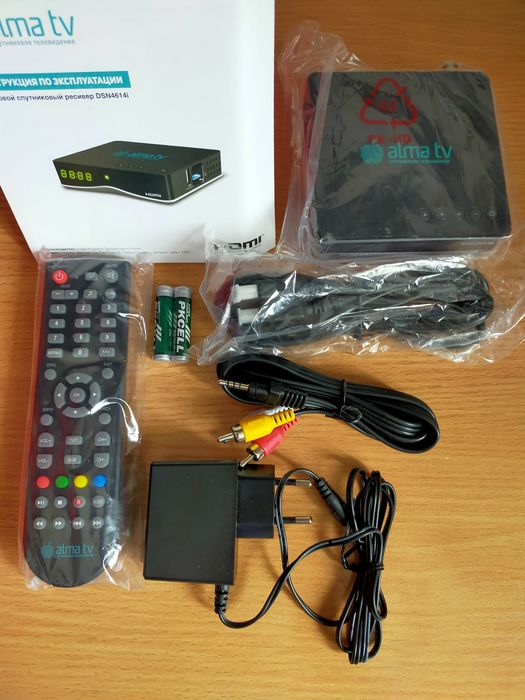 Alma tv цифровой спутниковый ресивер