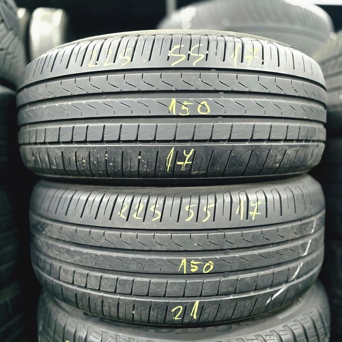 2x 225/55/17 VARA PIRELLI Stare excelentă