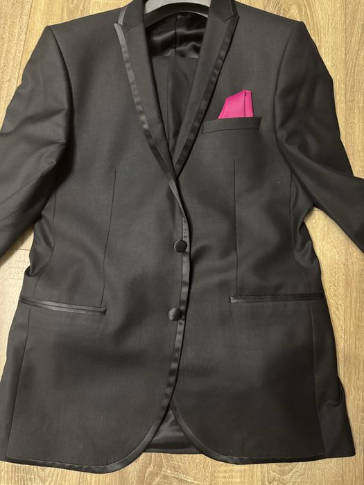 Costum elegant negru TWN by D’S Damat – mărimea 48, M
