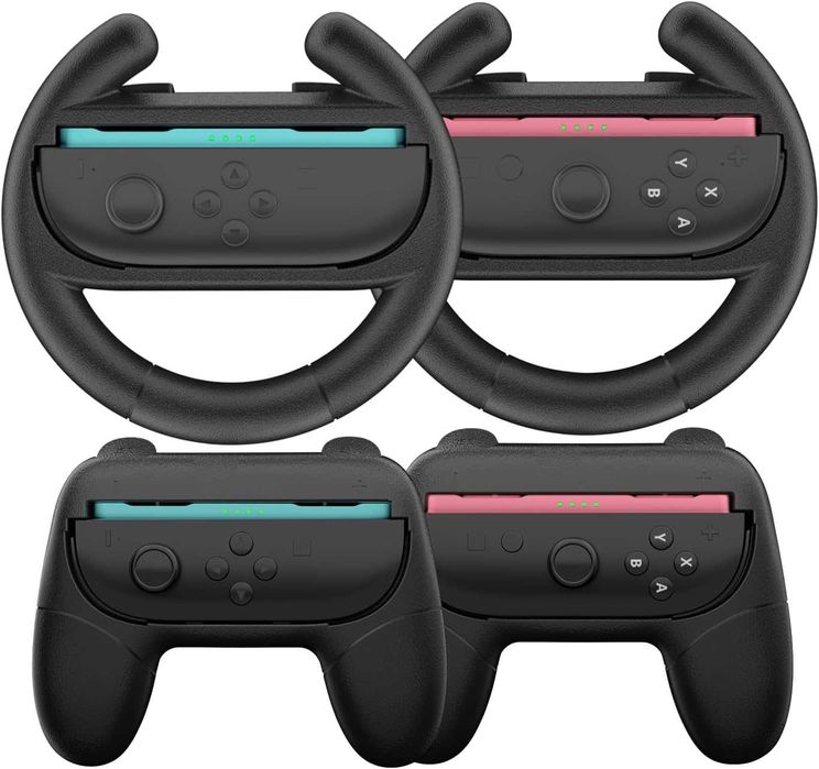 HEYSTOP Manete Joy-Con Switch 2 [Pachet 4],Volane Controler Nintendo