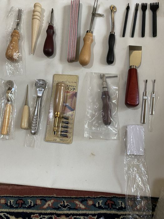 Набор инструментов для кожевника
