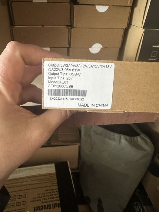 Usb зарядно  3.1 TYPE-C 61W за Macbook Pro Retina 13"