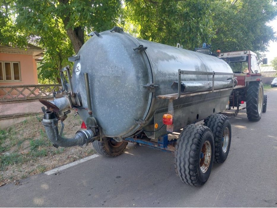 Remorca basculabila cisterna vidanja