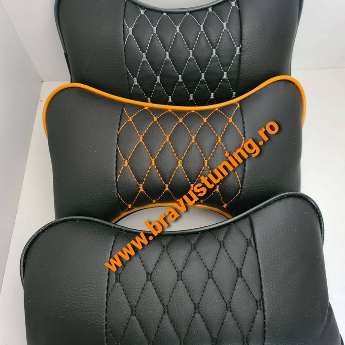 Set 2 perne tetiera auto Piele Ecologica