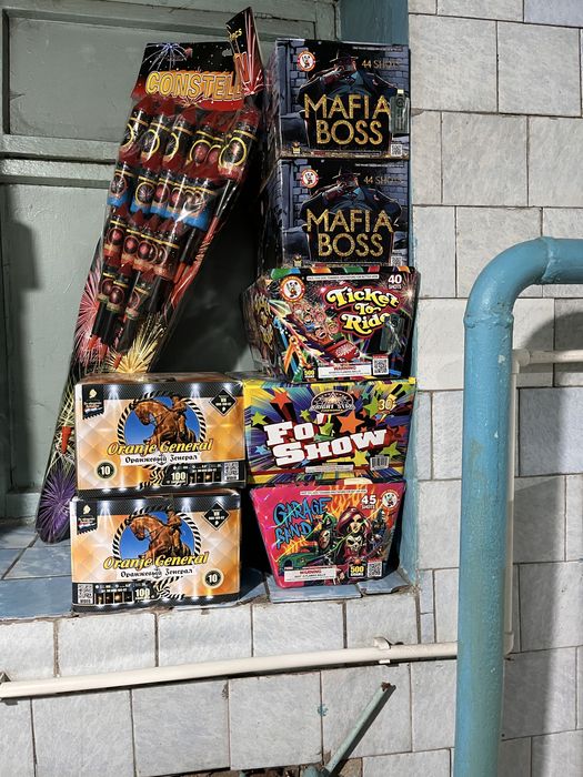 Салюты фейрверки хлопушки