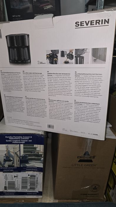 Чисто нова Двойна Кафемашина Severin KA 9315 с 2 Термо Кани (Германия)