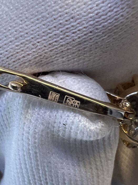 Золото 585  Серьги  Масса: 2,8