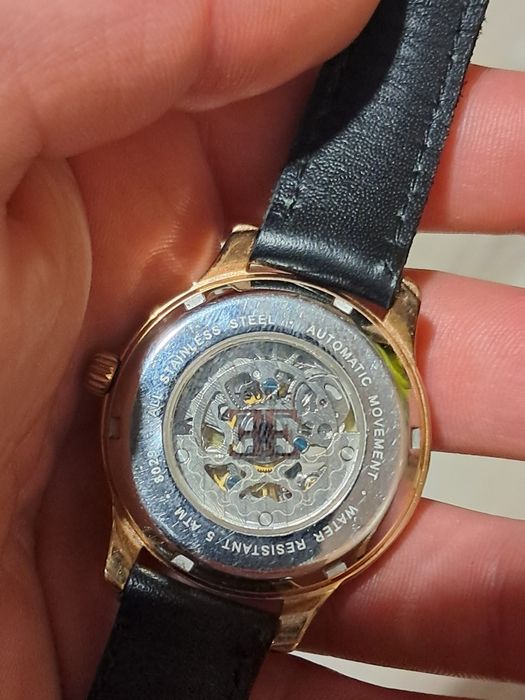 Луксозен автоматичен дамски часовник Thomas Earnshaw Lady Australis - Като нов!