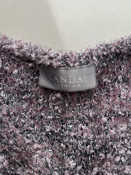 Bluza C&A argintie cu roz purtat o singura data