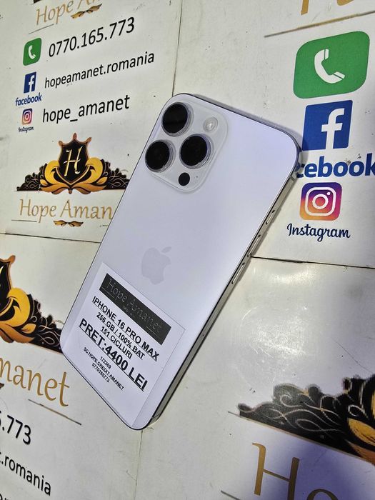 Hope Amanet P6 IPHONE 16 PRO MAX