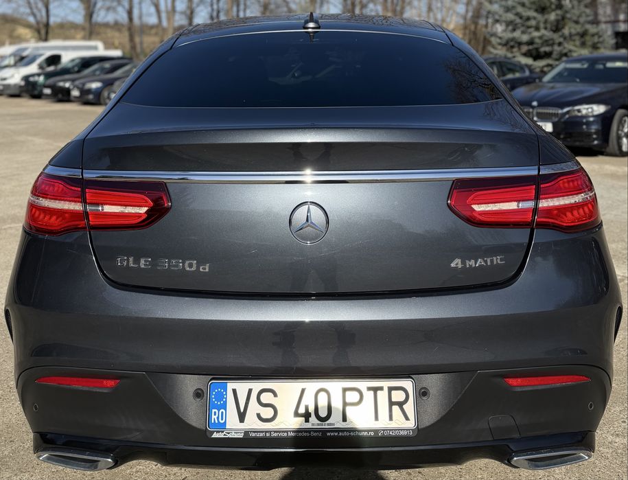 MERCEDES BENZ - GLE COUPE - GLE 350 CDI - AMG • LINE - 2015 - 3.0 Diesel V6  - Euro 6 - Full • Led - 4 • Matic - 4x4 - Automat - 258 Cai Putere