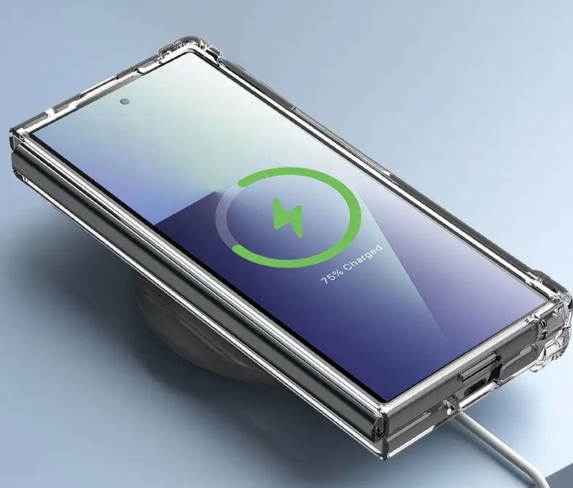 Samsung galaxy Z Fold 8,7 magsafe кейс ударо-устойчив прозрачен