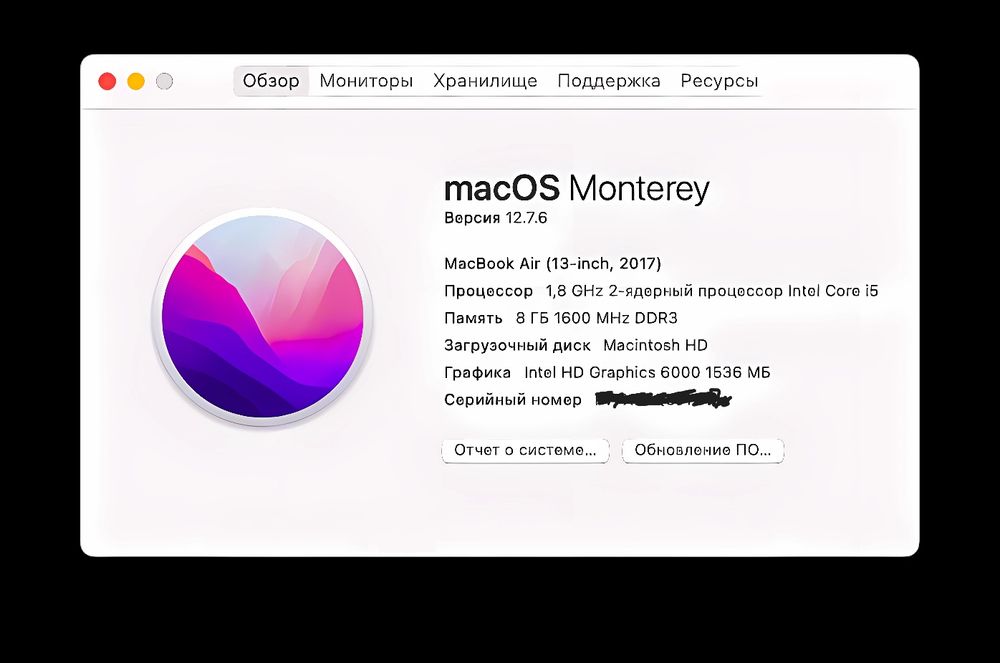 MacBook air 2017 a1466