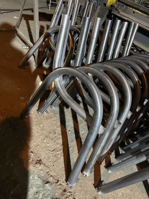 Set de picioare banca din teava fi 48