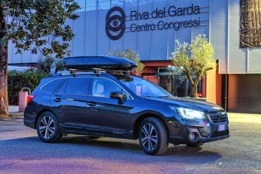 Cutie portbagaj Menabo Mania 460 DUO ABS Black, 195x79x36cm