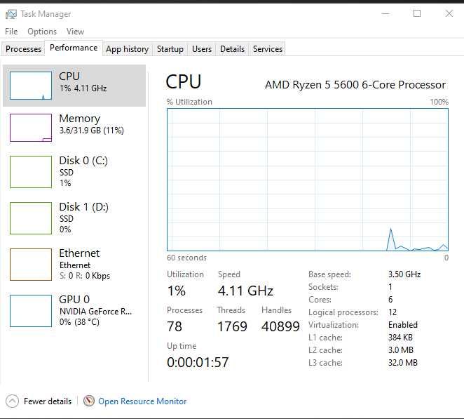 Vand PC GAMING! Ryzen 5 5600, GeForce RTX 3070, 32GB RAM DDR4