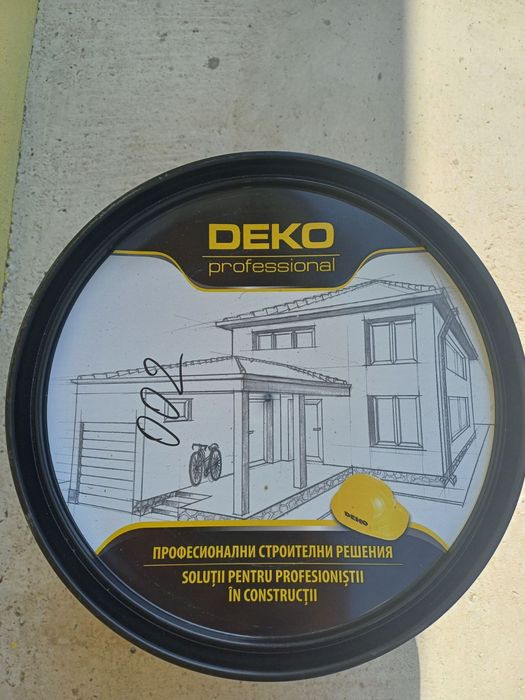 Полимерна мазилка Deko в жълто