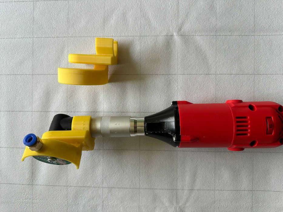 PRO серия предпазител за мини флекс / ъглова бормашина –  прахоулавянe