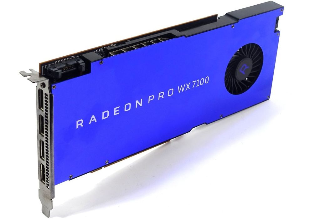 Обмен видеокарты PRO WX 7100
