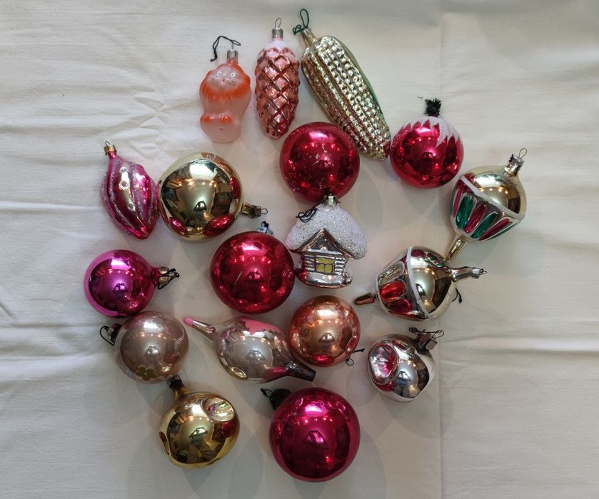 Ёлочные игрушки СССР