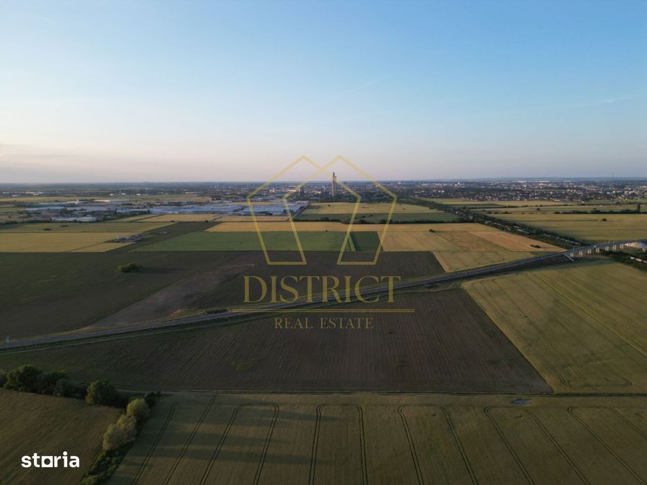 Teren intravilan 6.114mp | zona industriala Sag