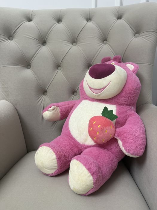 Игрушка мишка розовая