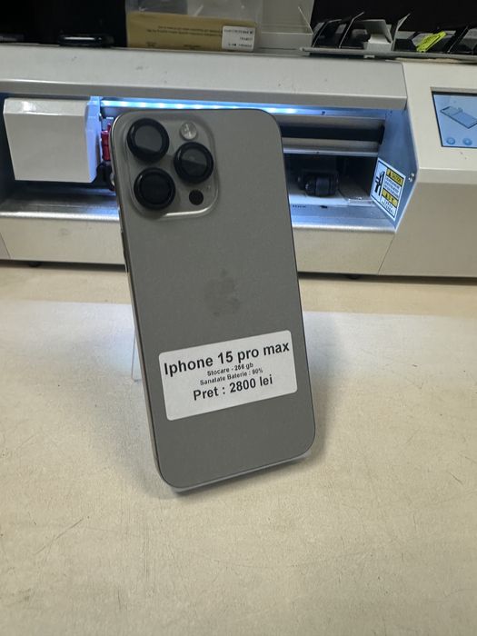 Iphone 15 pro max / 256 gb / 90% baterie / garantie