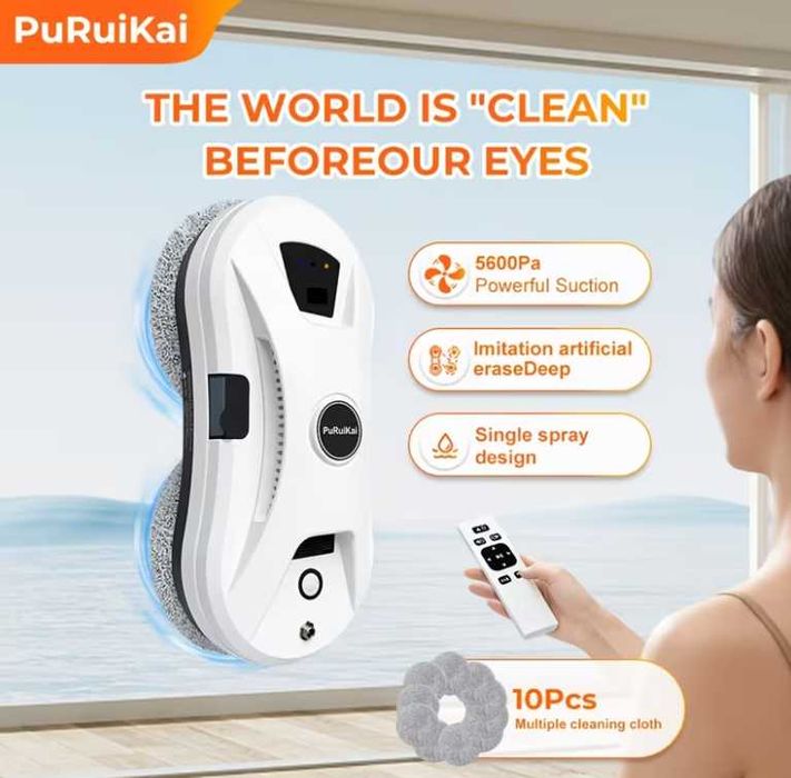 робот за прозорци PuRuiKai
