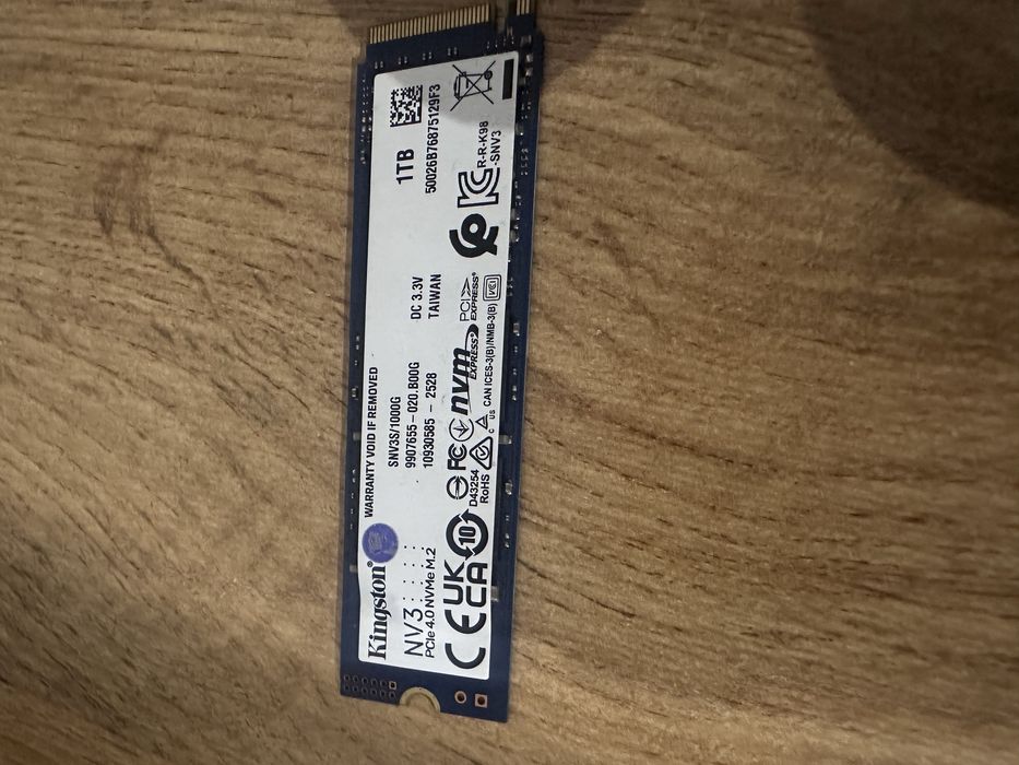 Ssd Kingston 1tb m.2