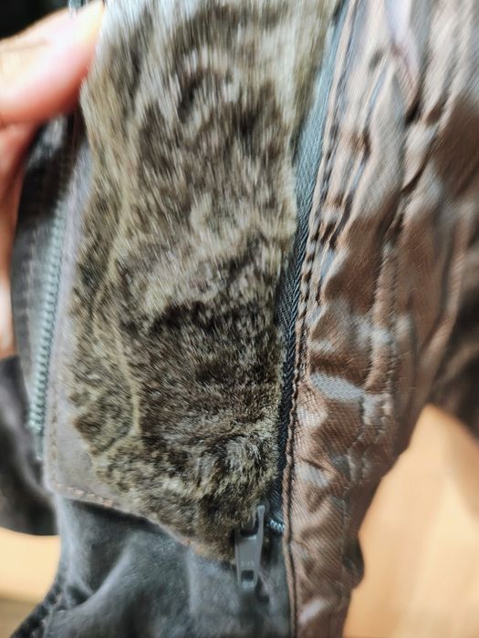 Palton piele AUTHENTIC pentru bărbați