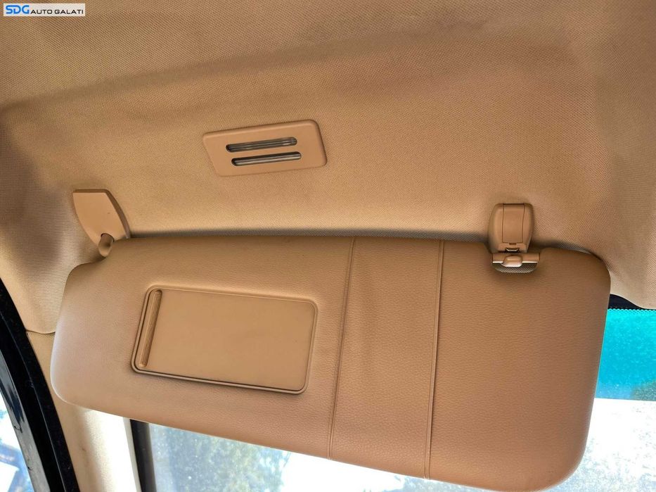 Parasolar Stanga Sofer Piele Crem BMW Seria 5 E60 E61 2003 - 2010 [1723]