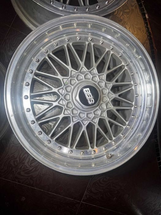 18-инчови джанти BBS, спортен пакет, полирани и в добро състояние. 5x120
