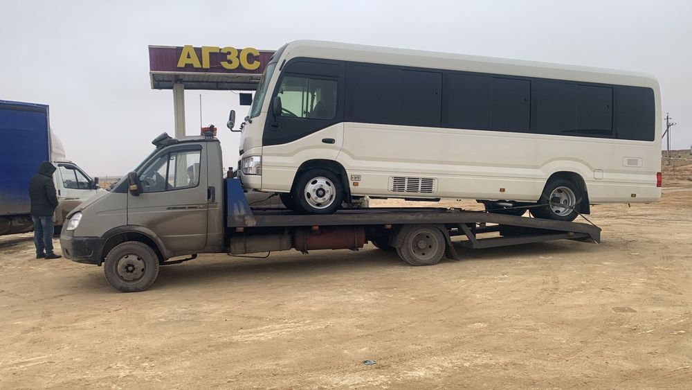Услуги эвакуатора Актобе 24/7 круглосуточно
