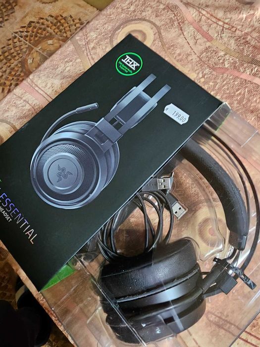 Слушалки Gaming Razer Nari Essential, Черни