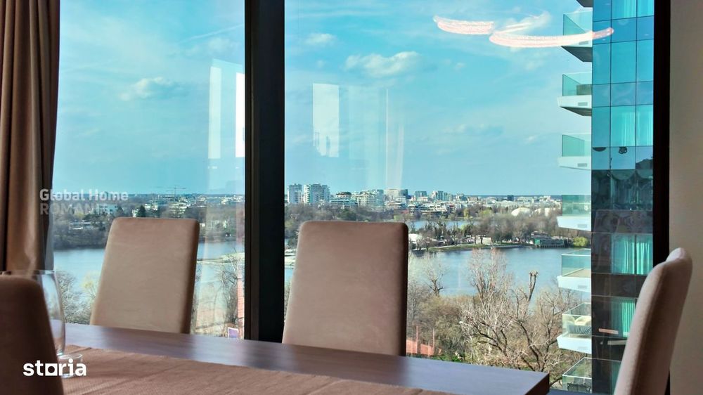 One Mircea Eliade - Floreasca | 4 Rooms + Terrace Open View | Lemon De