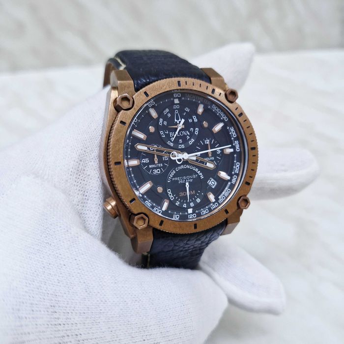 Ceas Bulova Precisionist UHF Chronograph Zeus Amanet militari 33910