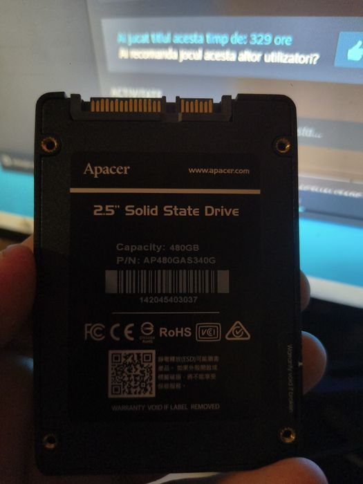 Ssd 480 GB stare foarte buna
