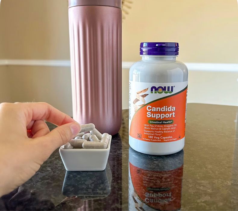 Supliment Alimentar Now Foods Candida Support 90 Veg Caps Sigilat