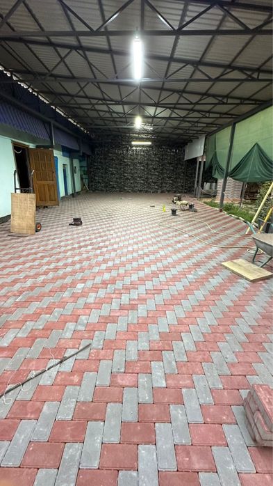Укладка брусчатка