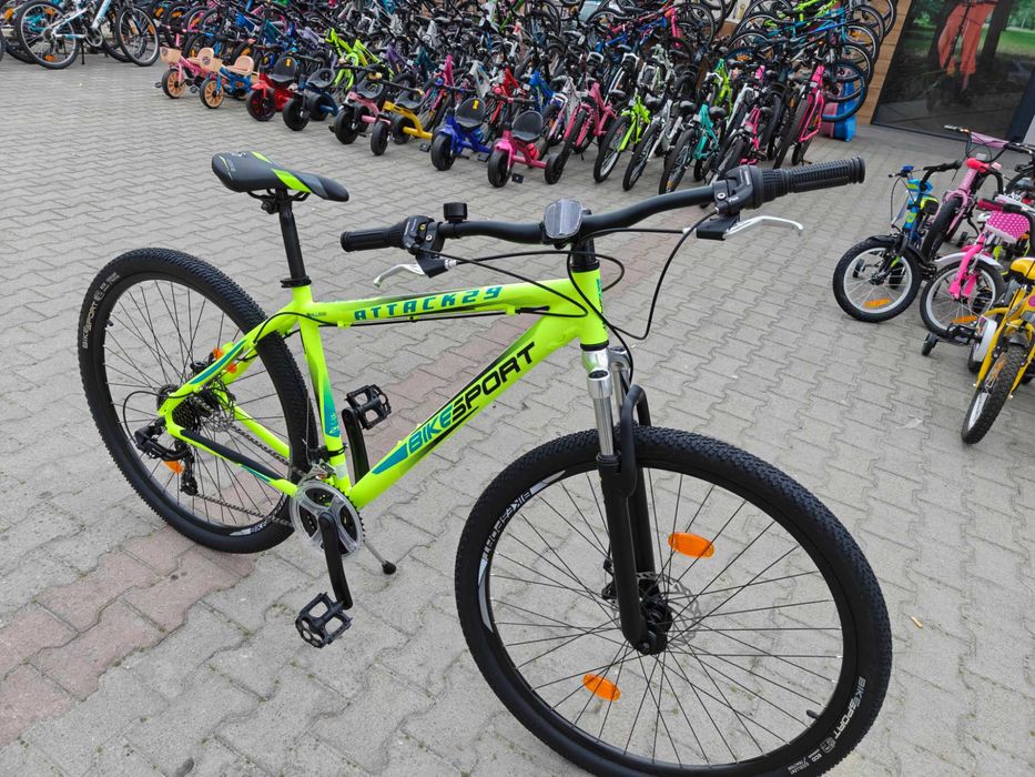 Алуминиев велосипед 29" Bikesport ATTACK жълт