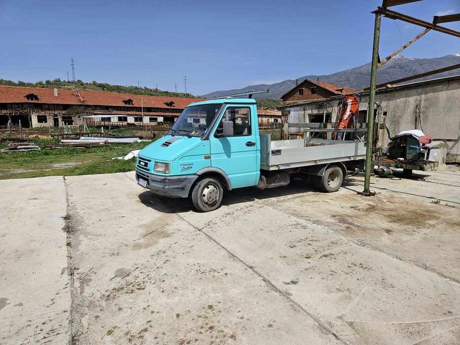 Ивеко кран много запазен