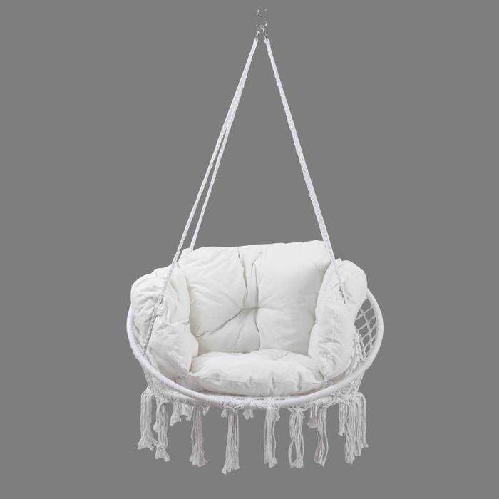 Висяща въжена люлкар хамак за дом и градина