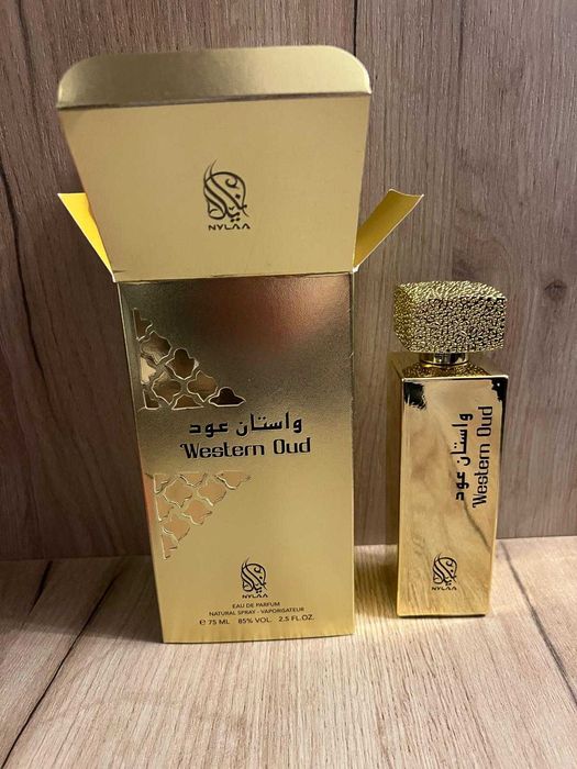 Apa de parfum Western Oud by Nylaa, barbati, 75 ml