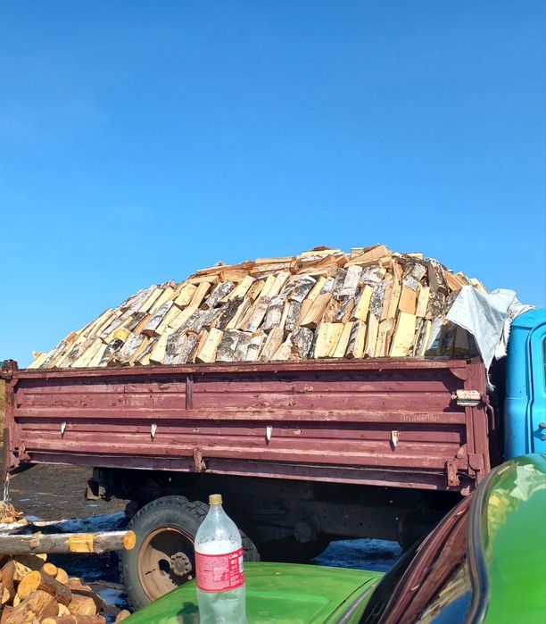 Продам дрова колотые и чурками!