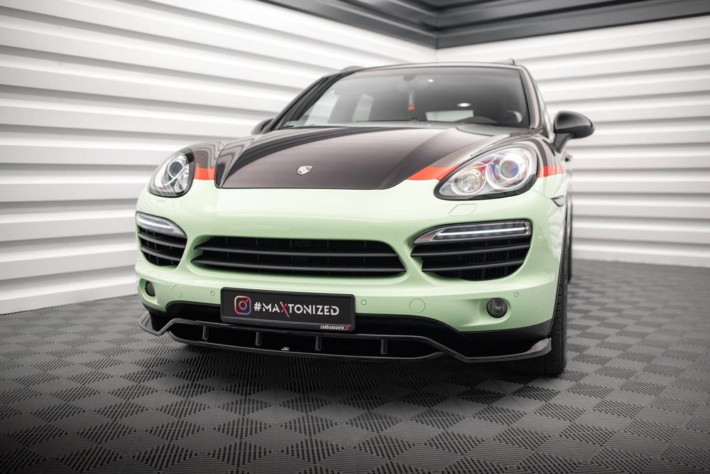 Спойлер за предна броня Maxton design за Porsche Cayenne Mk2