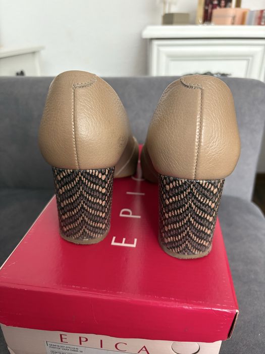 Pantofi Epica piele naturala