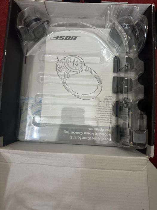 Casti Bose Quiet Comfort 3 Acoustic Noise Cancelling