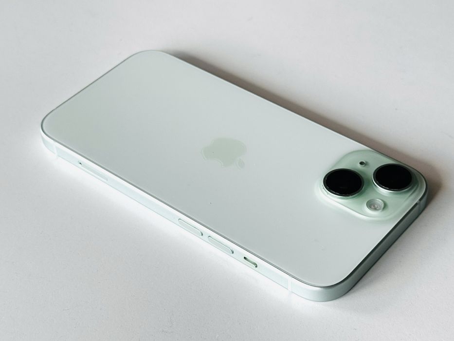 Iphone 15 128GB Green 100% Батерия! Гаранция 6 месеца