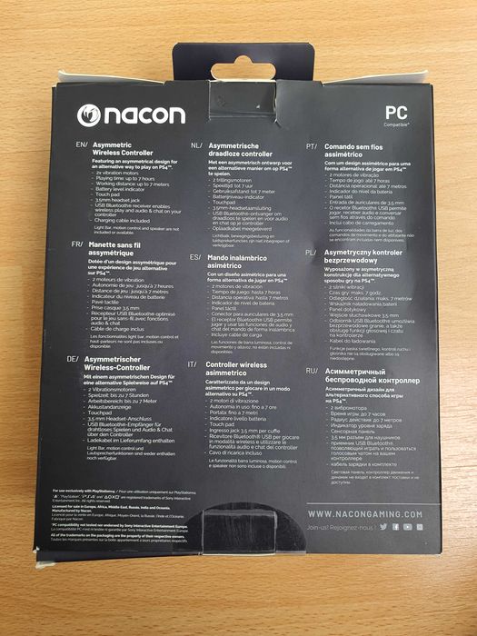 Controller Nacon pentru PS4 wireless